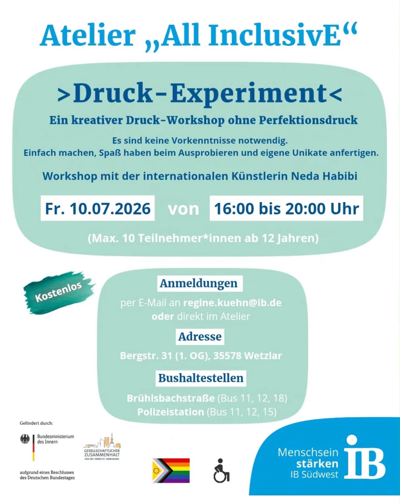 Druck-Experiment
